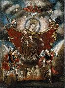 Virgin of Carmel Saving Souls in Purgatory Diego Quispe Tito